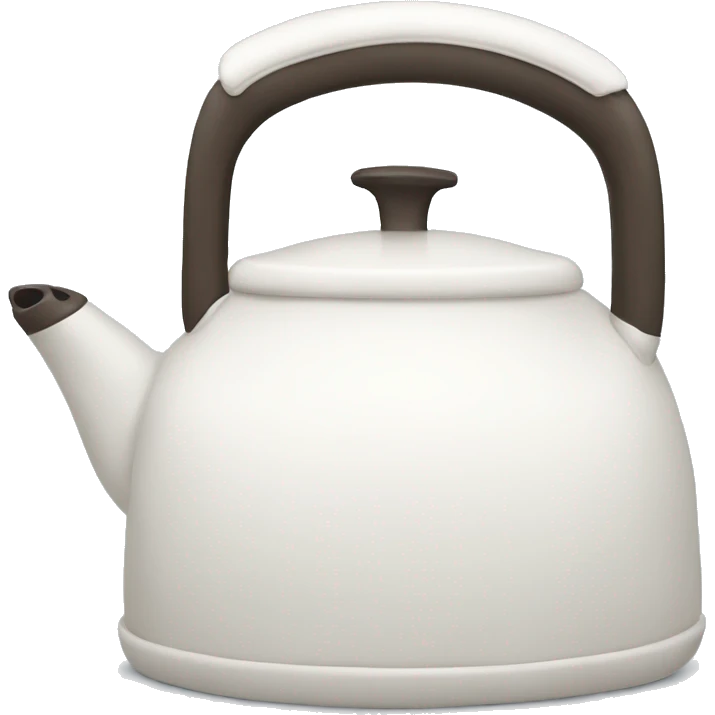 White tea kettle emoji