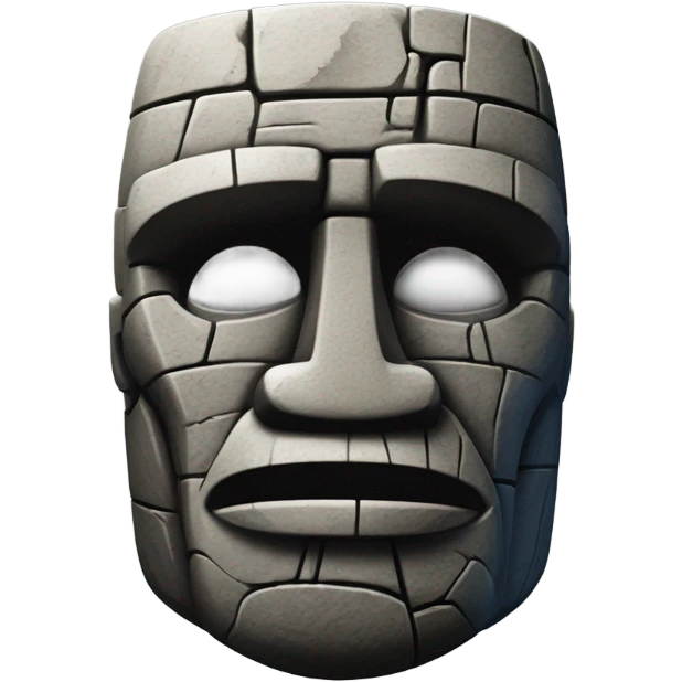 Moai spider- man emoji