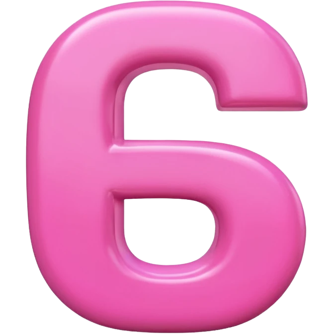 pink letter D emoji emoji
