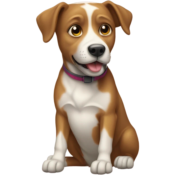 New year 2025 dog emoji