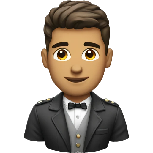 Handsome gay guy emoji