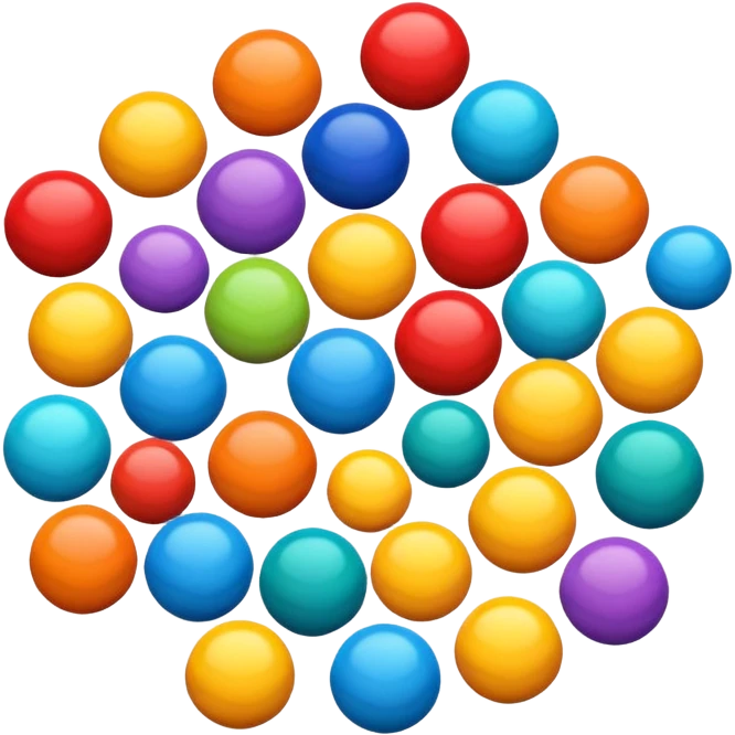 colored balls emoji