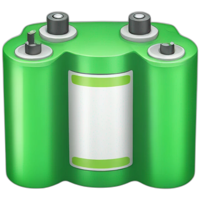 green battery emoji
