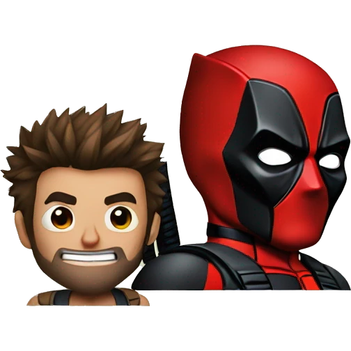 Deadpool and wolverine emoji