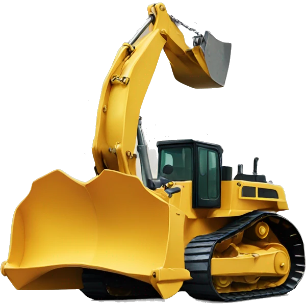 Bulldozer emoji