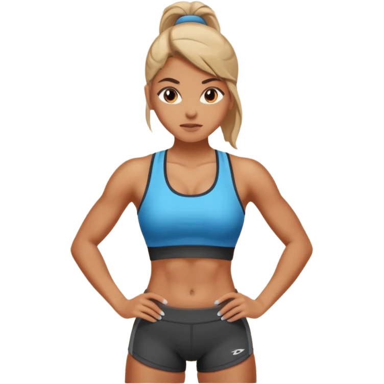 Gym girl emoji
