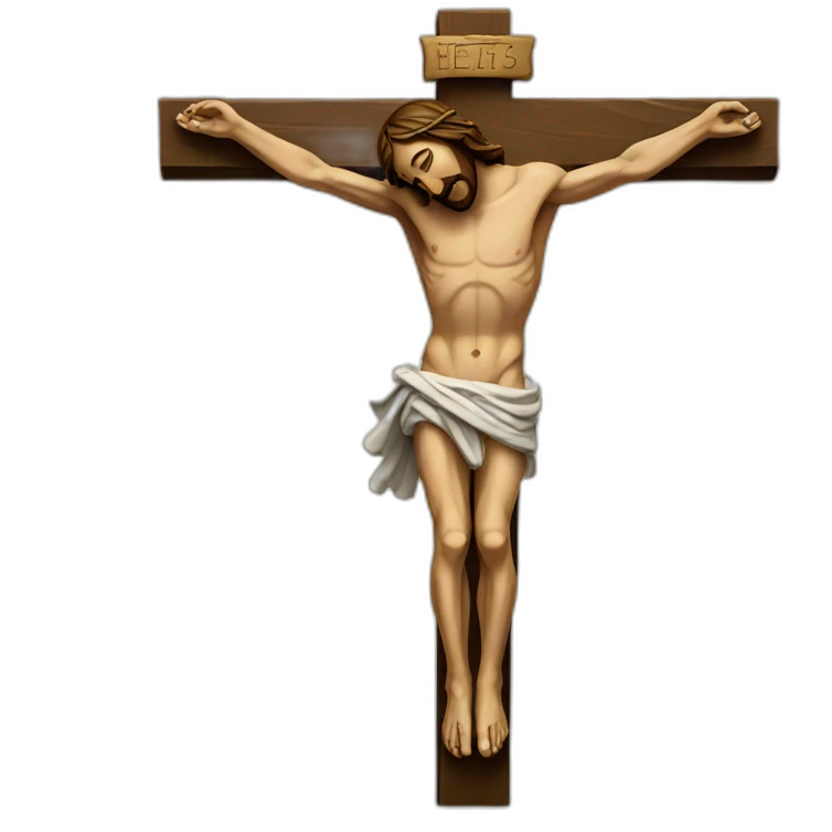 Crucified Jesus emoji