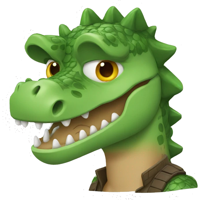 Crocodile man emoji