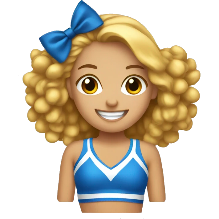 Cheerleader emoji