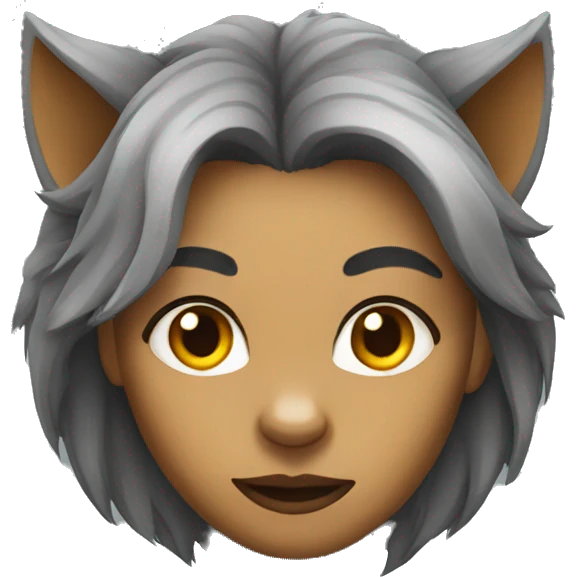 female werewolf emoji