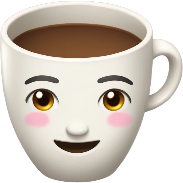 A cute cup emoji