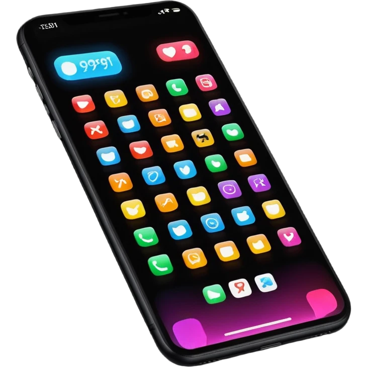 phone notification 999+ emoji