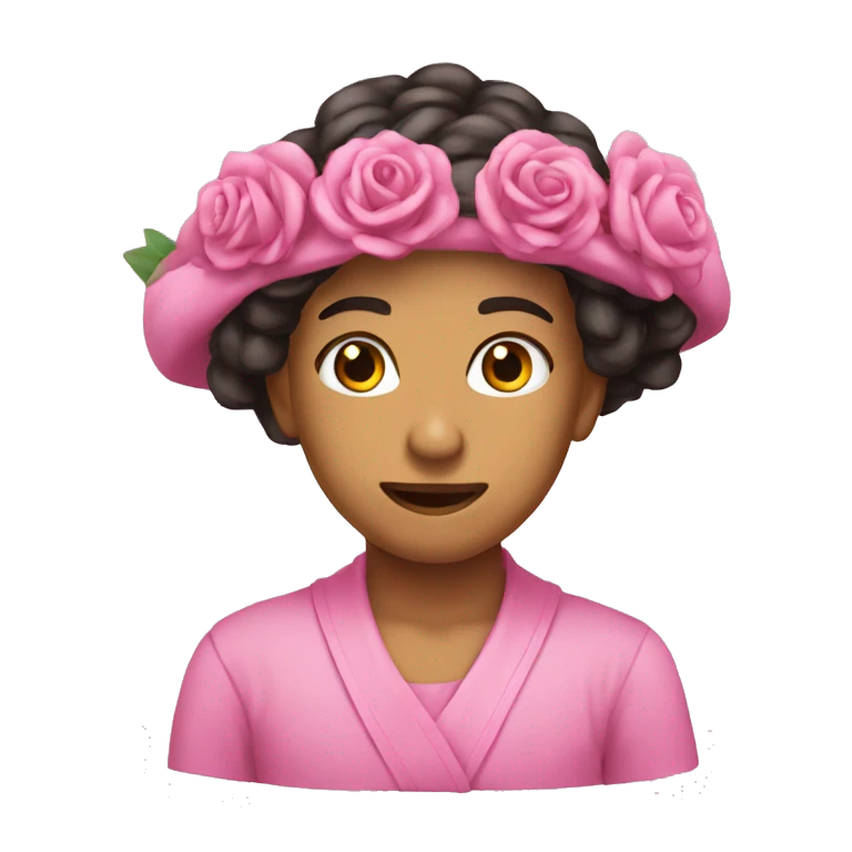 Lazo rosa emoji