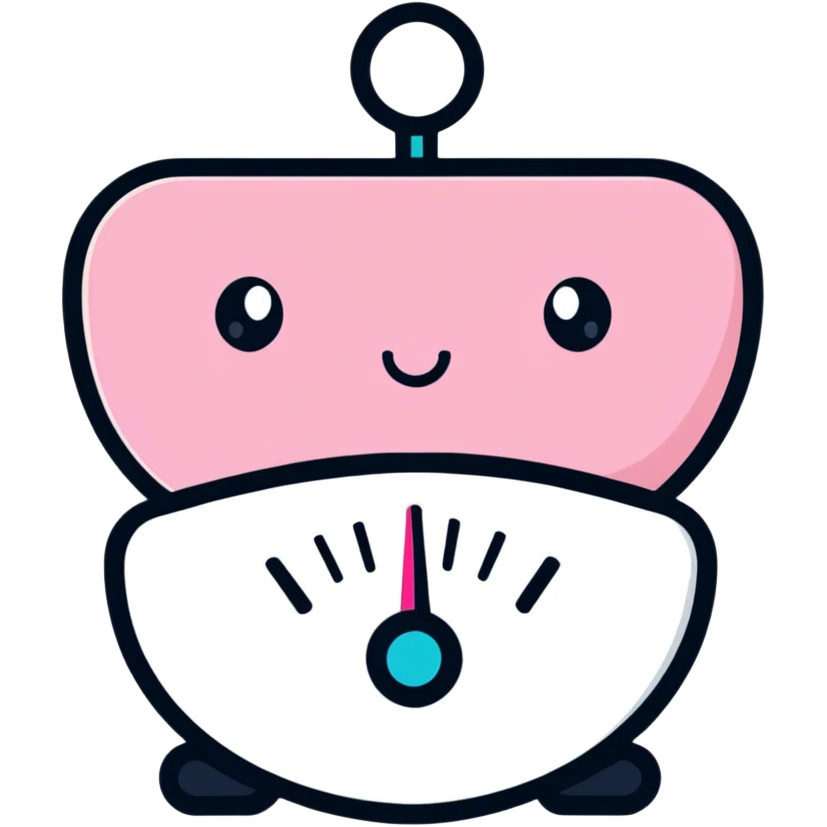 pink baby scales emoji