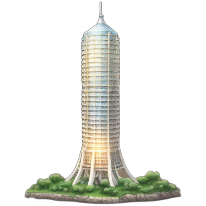 pearl tower emoji