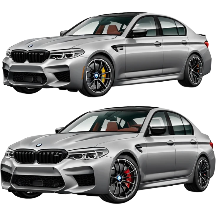 BMW M5 f90 competition all angles emoji