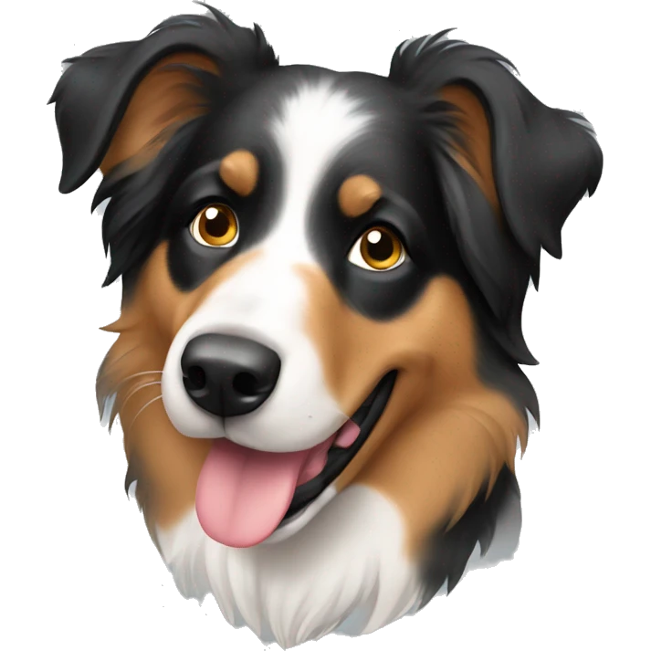 australian shepard  emoji