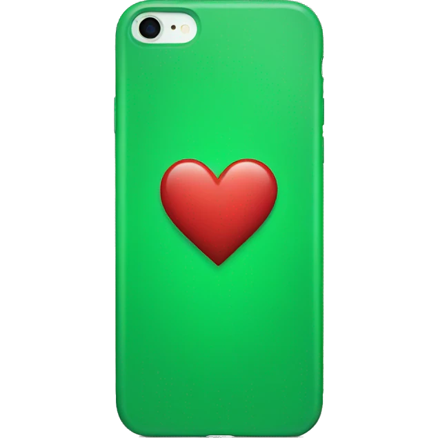 heart green iphone emoji