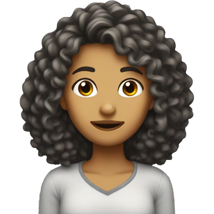 Gringer hair girl  emoji