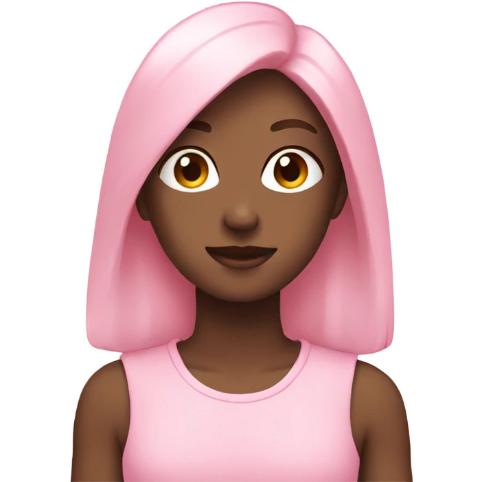 light pink emoji