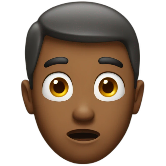 Surprised traditional emoji emoji