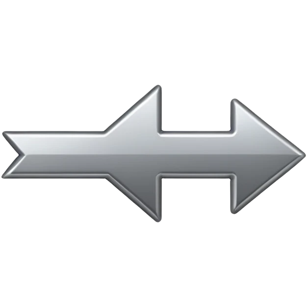 A simple downward pointing arrow emoji