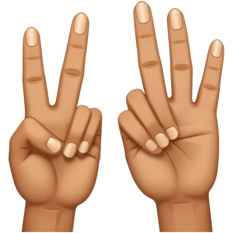 gun fingers emoji