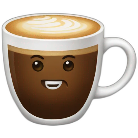 drinking coffee emoji