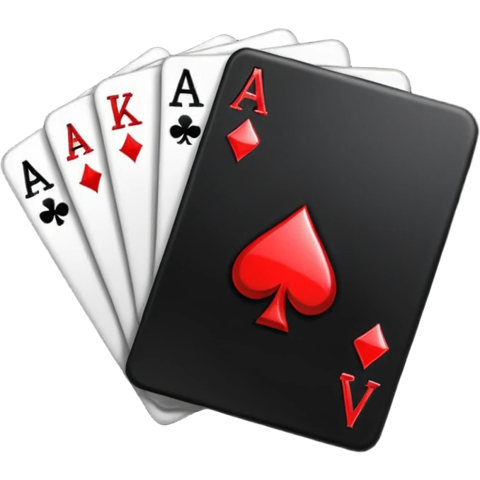 Poker for coal emoji