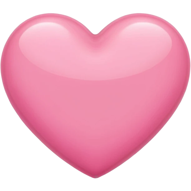 Pink heart emoji