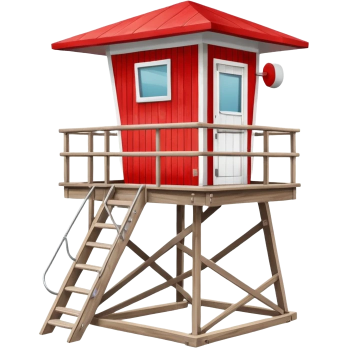 lifeguard station emoji