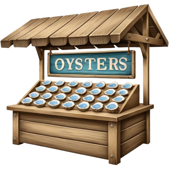 oyster stand emoji