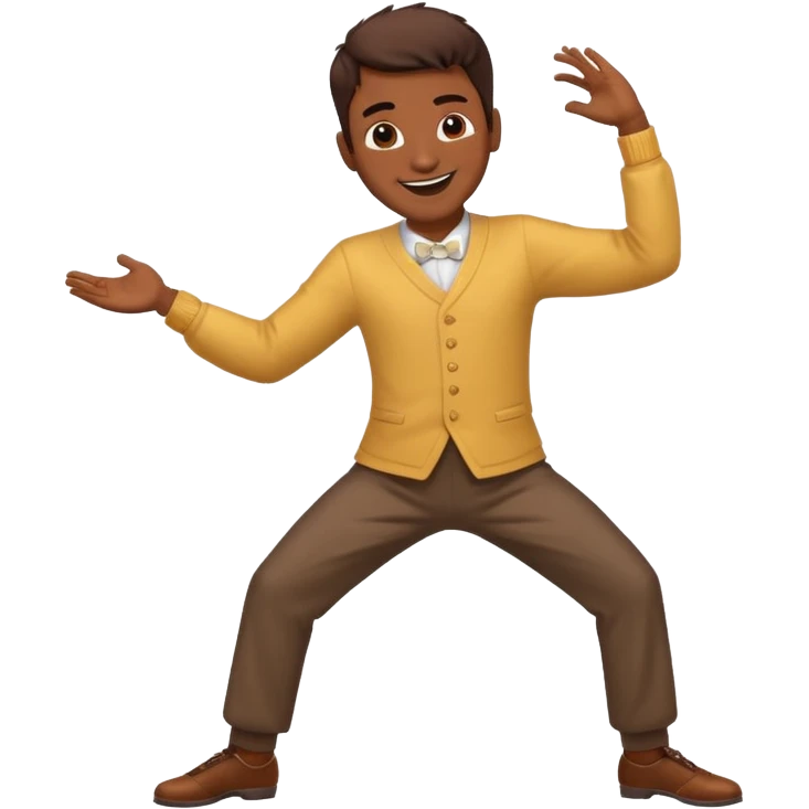 🕺🏽🤎 emoji