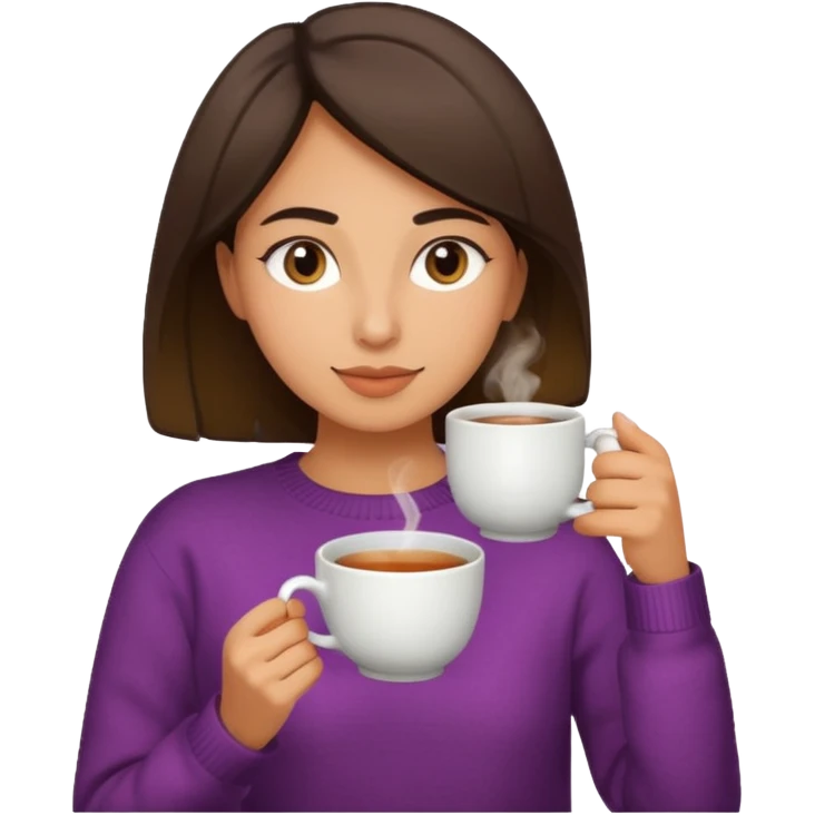 🧘🏼‍♀️🍵😌 emoji