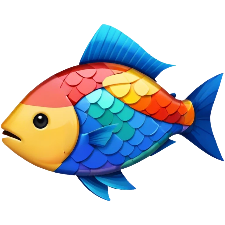 pixel fish confetti emoji