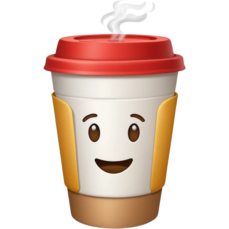 to-go coffee cup emoji