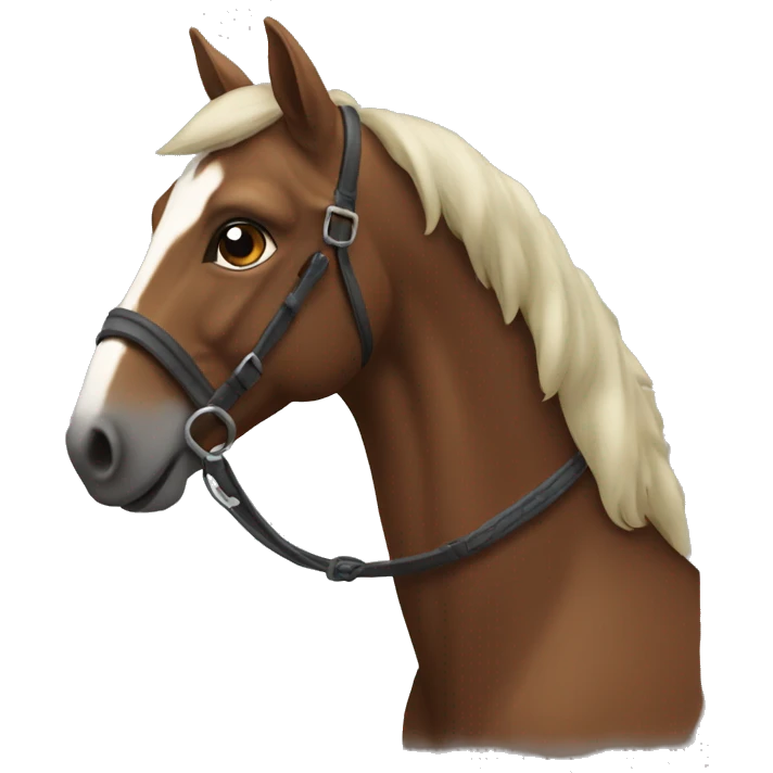 Rein droit emoji