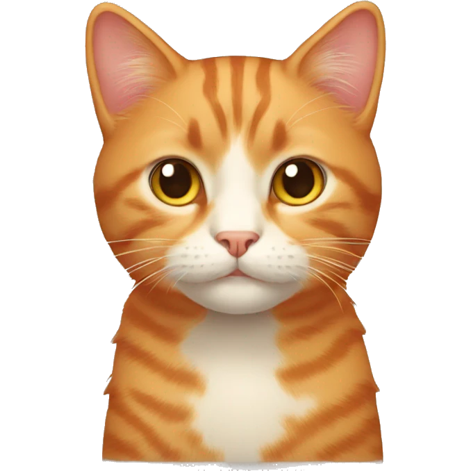 light red cat emoji