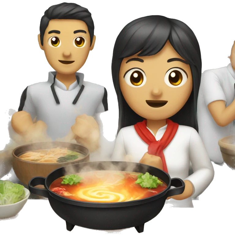 Hot pot emoji