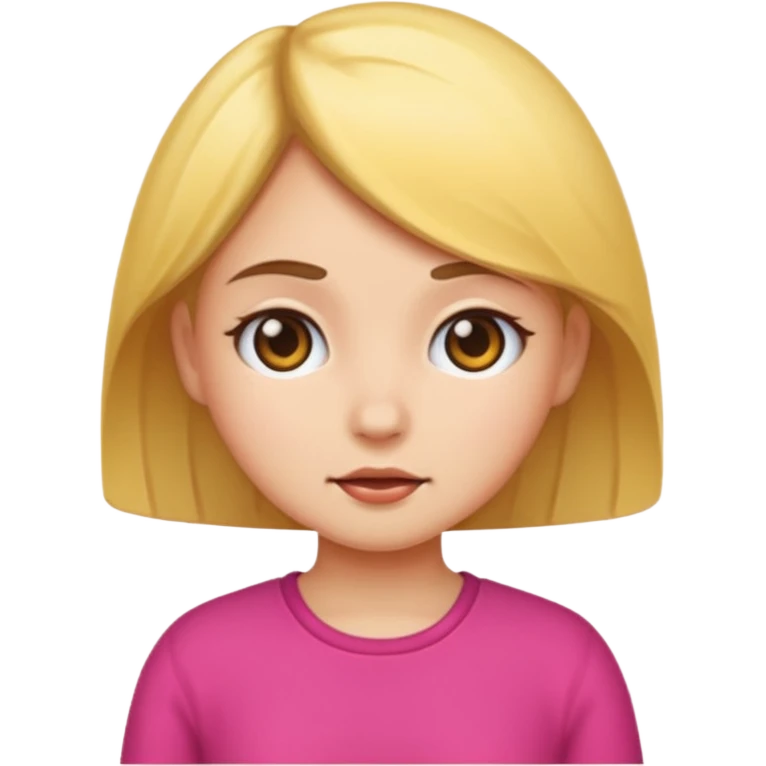 Short tempered girl emoji