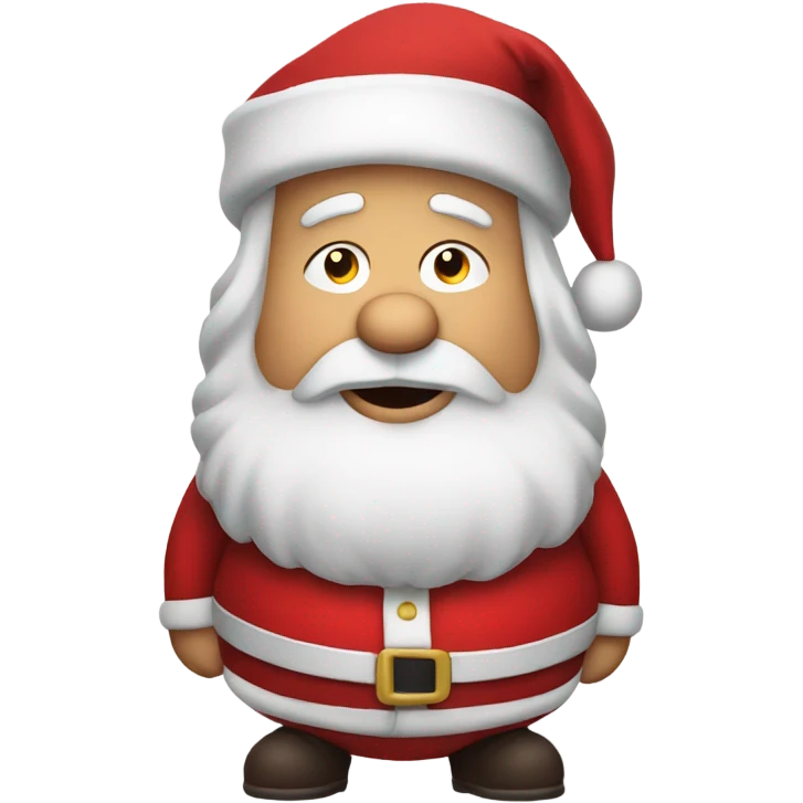 Fat Santa  emoji