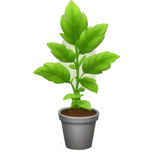 Plant warning emoji