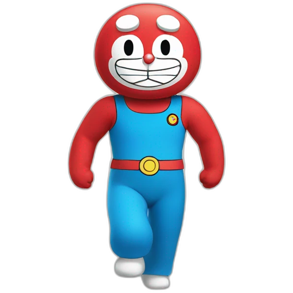 doraemon red color emoji