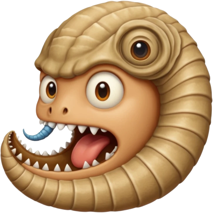 dune scarry only mouth sand worm emoji