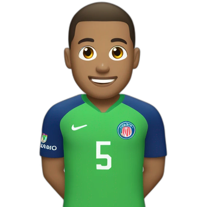 Célébration mbappé emoji