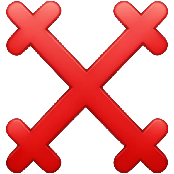 red x emoji