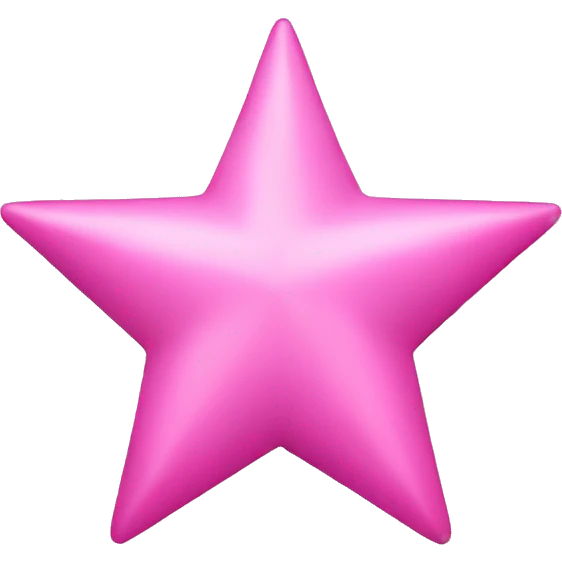 pink star emoji