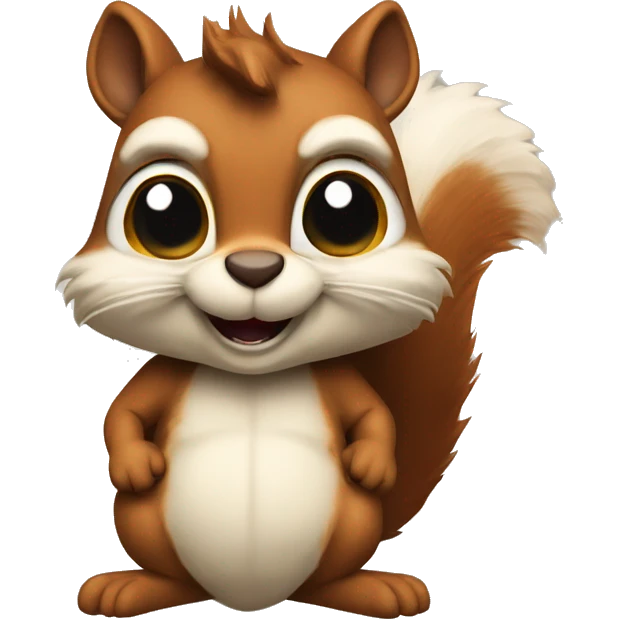 I’ve been a nasty squirrel emoji