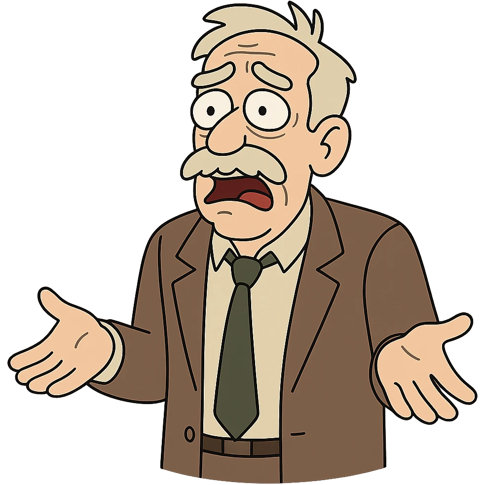 ex billionaire, lost fortune, looking surprised, cartoon style emoji