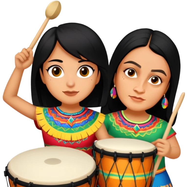 Festive Drummer emoji